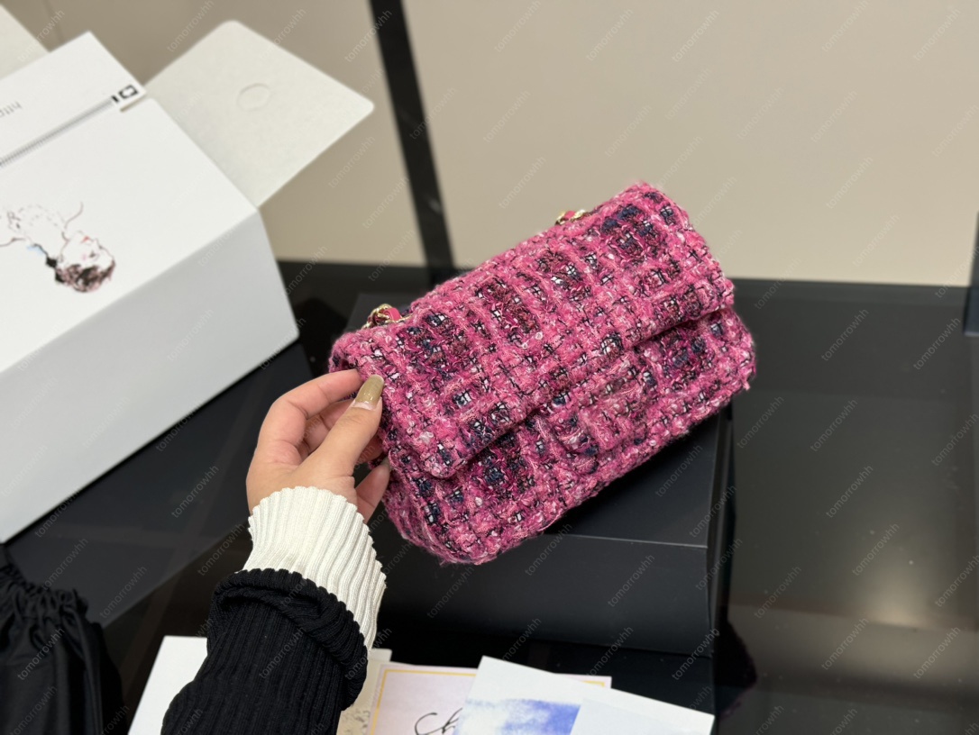 Designer Bag Shoulder Bag Woman Handbag New Denim Bag CF Chain Bag Classic Goddess Style Crossbody Bag Size 20 CM