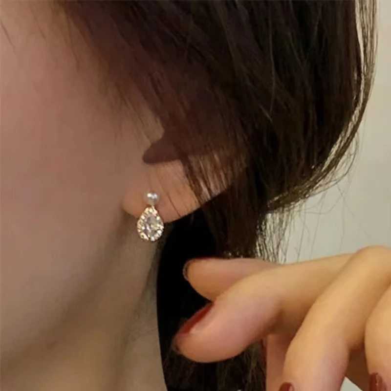 Pearl Upscale S925 Silver 14k Gold Jewelry Real Gold Earrings Zircon Pearl Twist Luxury Stud Earrings for Women BrincosX241023