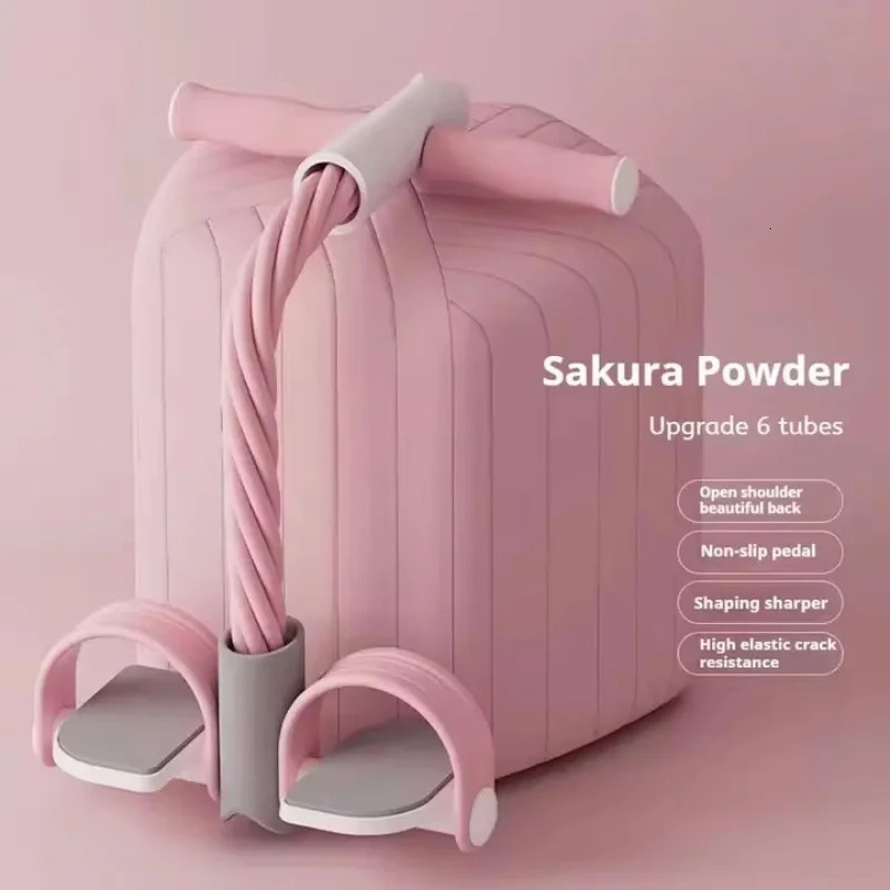 Woman Yoga Pedal Puller Portable Resistance Band Exercise At Home Tension Rope Multifunctional Equipment 241024