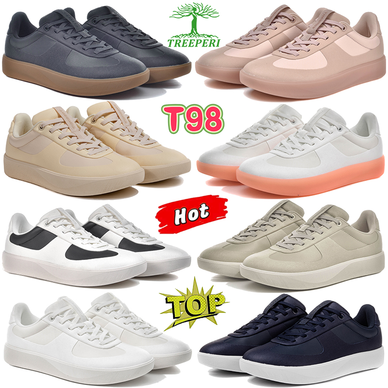 TREEPERI T98 City Verse Comfort Sneakers Mens Designer Shoes Black Triple White Light Dark Grey Gum Dust Pink Peach Midnight Navy Luxury Men Women Cas