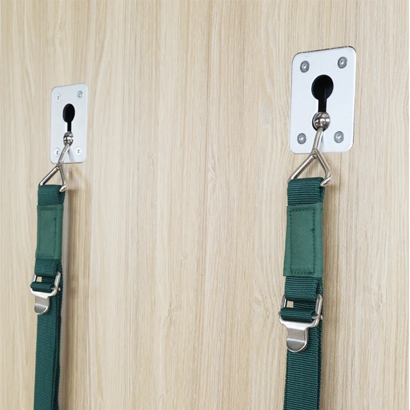 Yoga wall rope Iyengar accessories stretching belt pelvic rehabilitation special training 241024