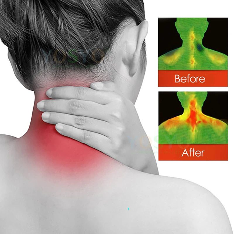 Electric Heated Cervical Massage Strap with Adjustable Neck Protection for Autumn and Winter Warmth Portable Black 241024