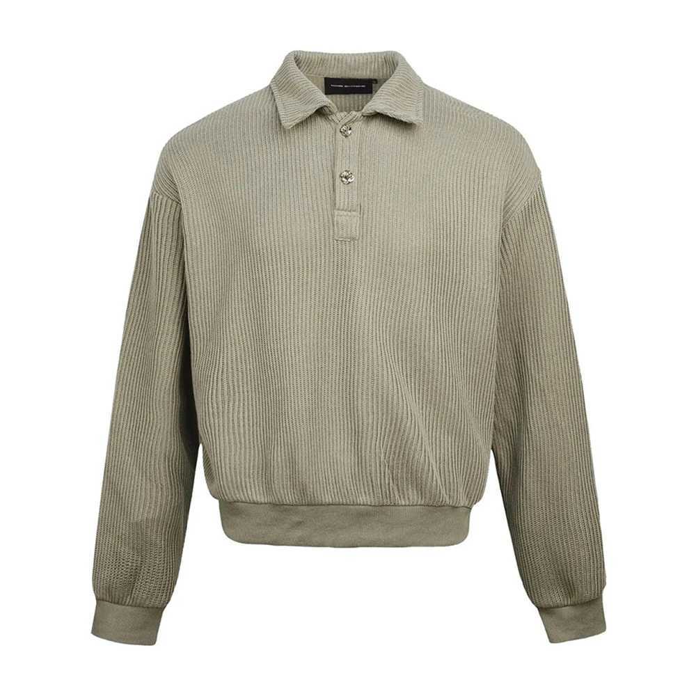 Mens Sweater Casual Knitted Sweater Genderless Autumn Korean Solid Color Simple Campus Cardigan Long-Sleeve Jacket Unisex LX241024