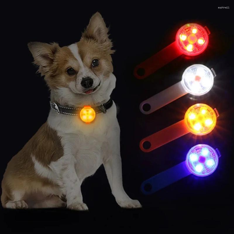 Dog Collars LED Dogs Anti Loss Pendant Night Safety USB Rechargeable Cat Collar Glowing Pet Supplies Waterproof