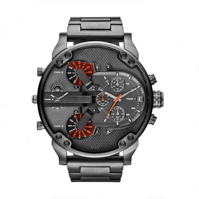 Mens Watch Fashion Designer Sport Watches Military Quartz Clock Men Wristwatches 50mm Large dial Montre De Luxe