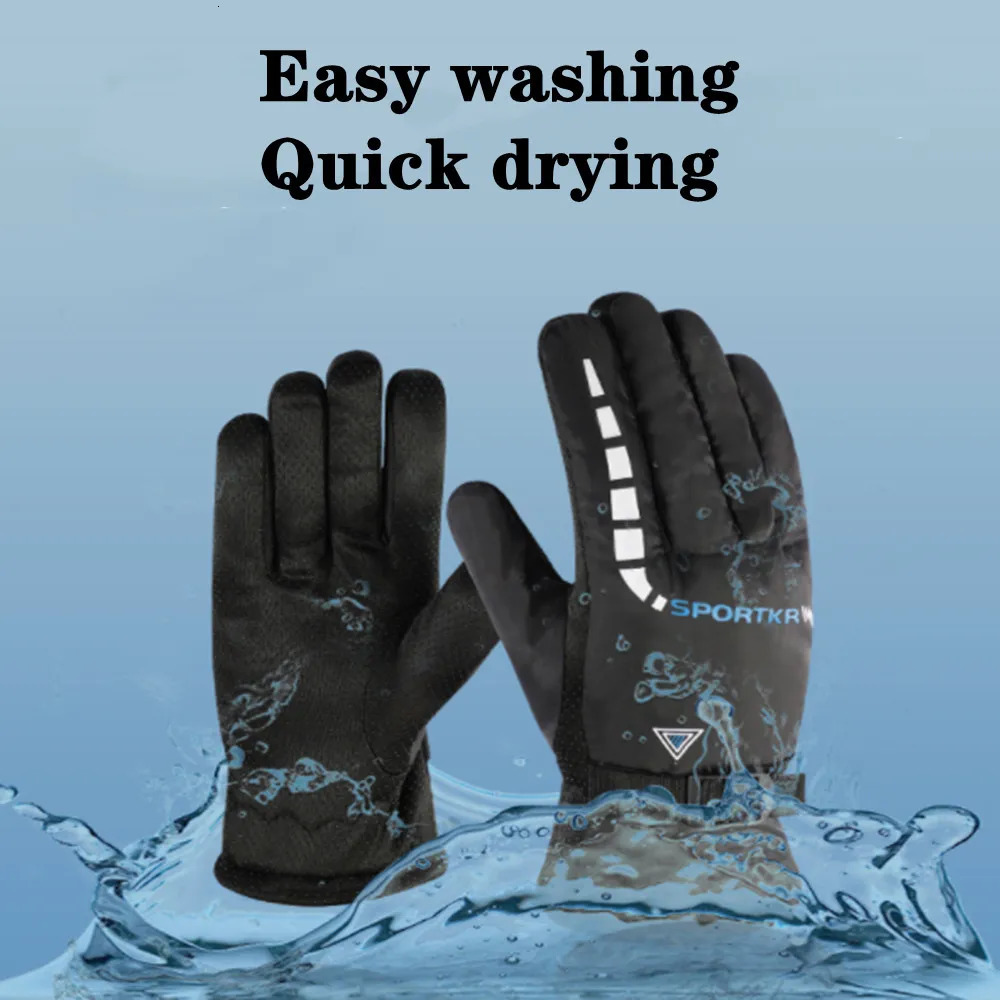 Men Women Ski Gloves Ultralight Waterproof Winter Warm Snowboard Motorcycle Riding Snow 241024