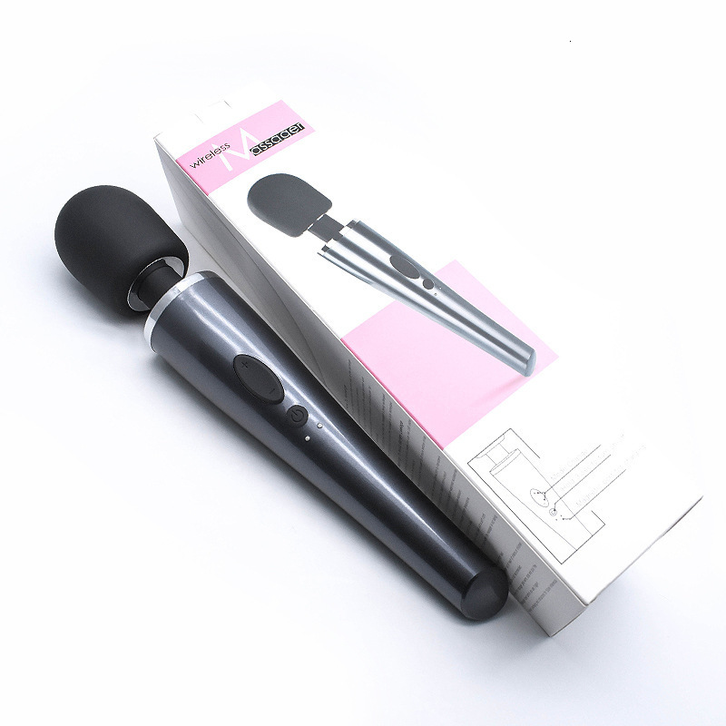 10 Speed Huge Magic Wand Massager AV Vibrator Waterproof Clit Vibrate Sex Toy for Women Adult Product Female USB Charge Y200409