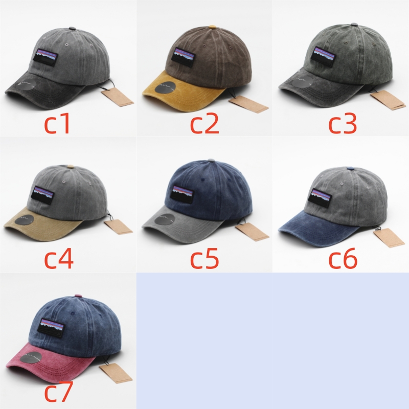 Designers Baseball Cap Casquette Luxe Washed Cowboy Hat Cotton Baseball Hat Outdoor Casual Designer Hats High Quality Climb Mountain Sports Travel Sunshade Caps