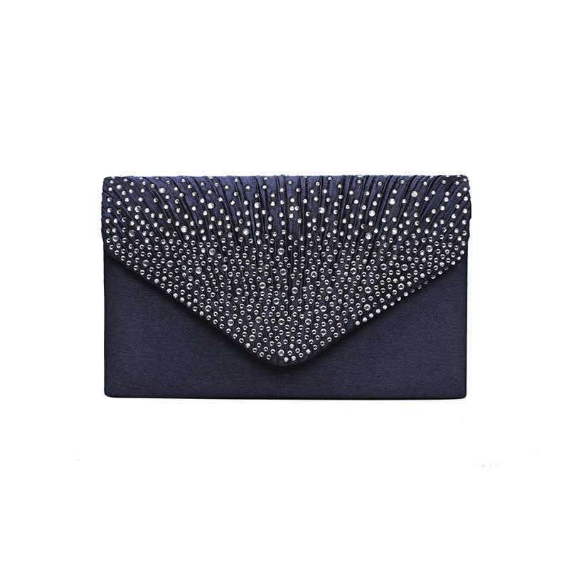 CMM High Grade Dinner Bag Ladies Evening Bag Banquet Bag Silk Diamond Envelope Bag Hand Bag
