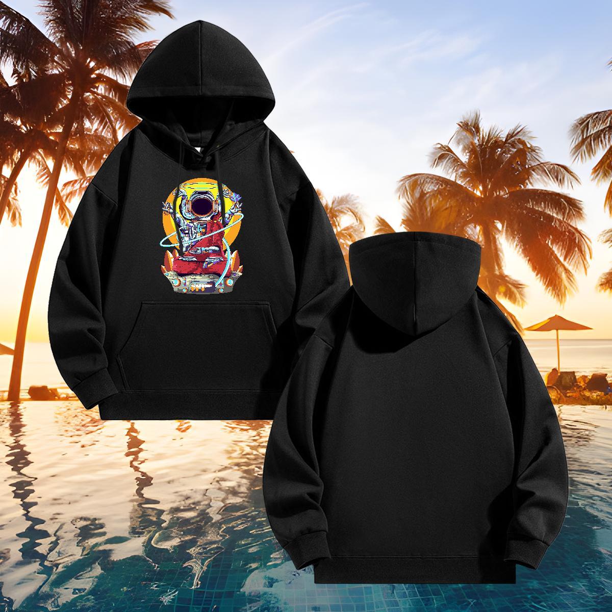 Factory Direct Hoodie for Men Anime Printing Street TOP Quality Hoodie Pullover Hooded Collar Long Sleeve Oversized 2XL 3XL Clothes Hoodie Tech Fleece