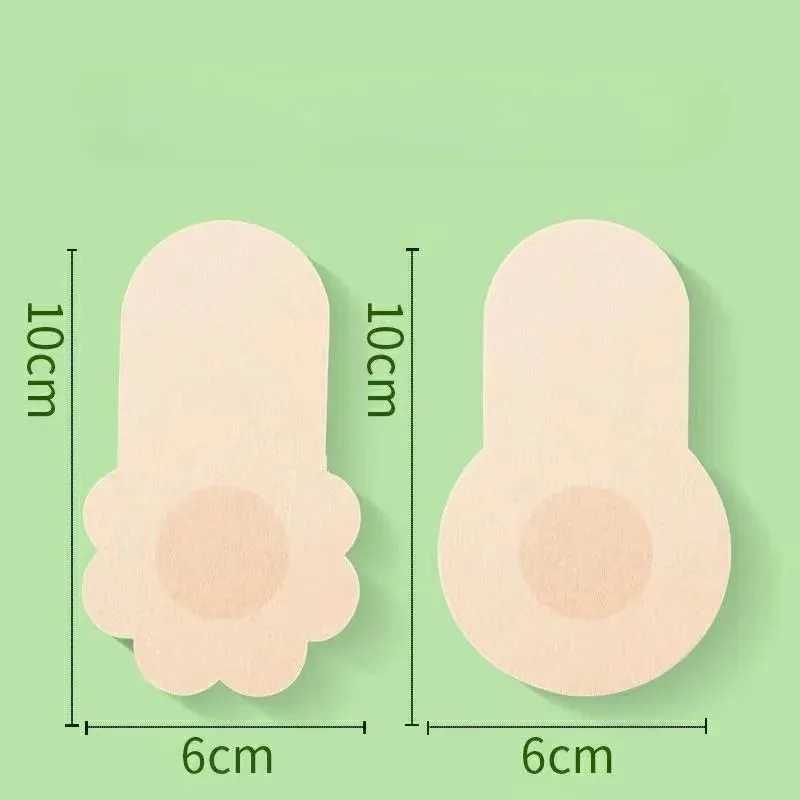 10pcs Womens Invisible Breast Lift Up Tape Overlays on Bra Nipple Stickers Chest Stickers Adhesive Nipple Covers AccessoriesXJ2410