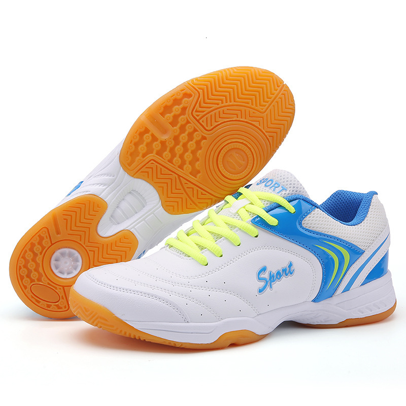 Badminton men, large size breathable and non slip volleyball, table tennis, professional training sports shoes for women