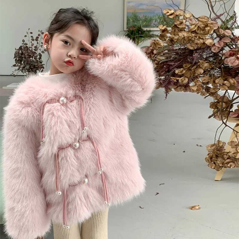 Winter childrens girls Coats trend simple sweet exquisite beautiful and youthful activities W241023