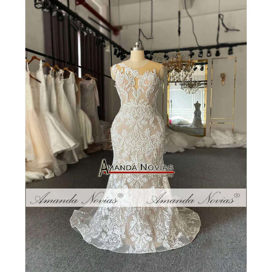 Special Designs 2 In 1 Mermaid Wedding Dress With Heavy Beading