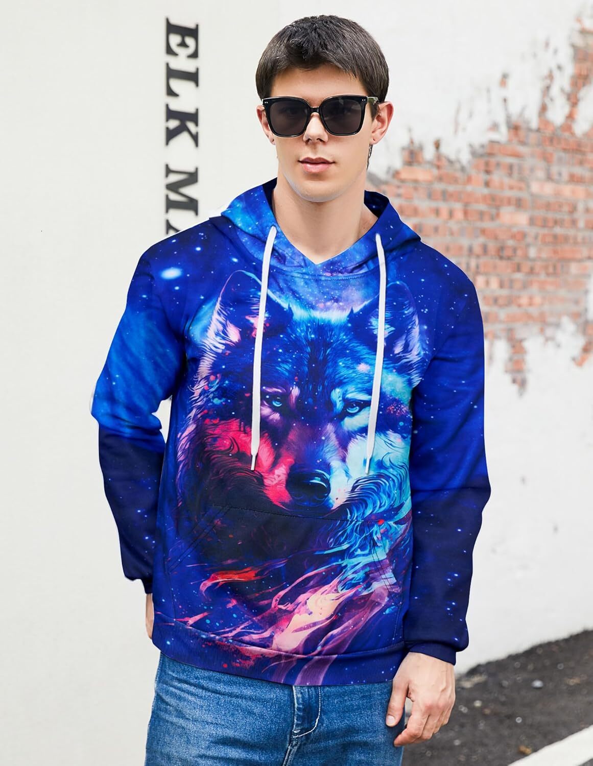 Hoodie for Mens Womens Mens Womens Fleece Liner Hoodies Novelty Graphic Pullover Hooded Sweatshirts Graphic Hoodies sweatshirt Pullover Long Sleeve