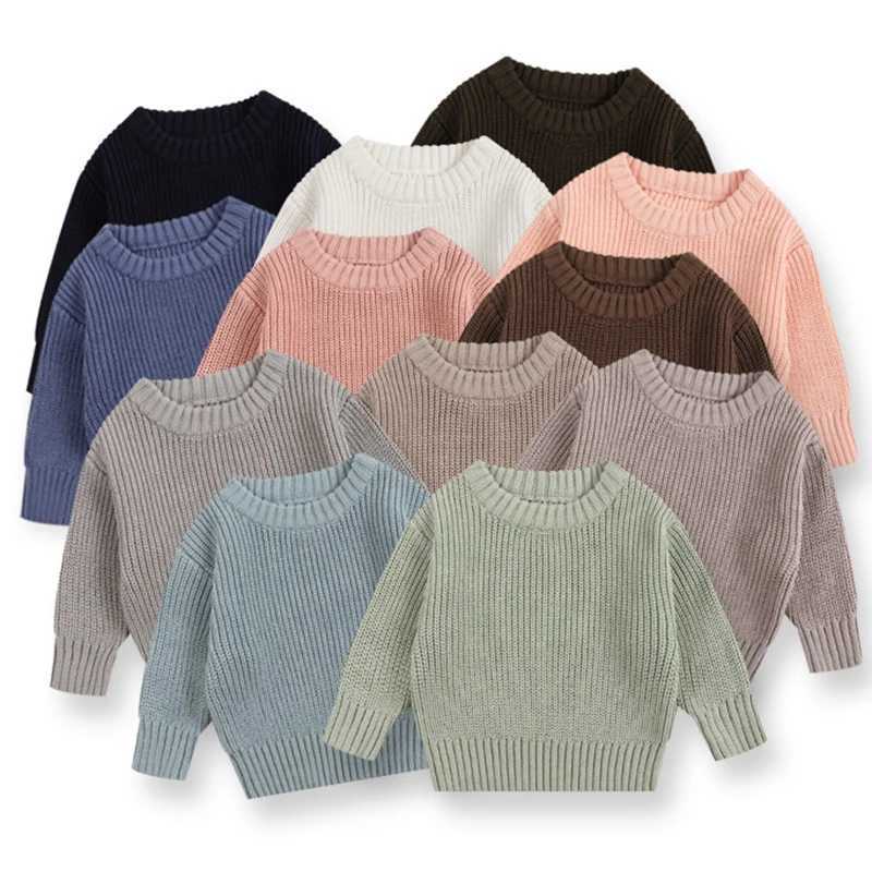 0-6Y Autumn New Baby Boys and Girls Clothing Baby Sweater Preschool Knitted Sweater Newborn Knitted Long Sleeve Cotton Baby Zipper Top W241025