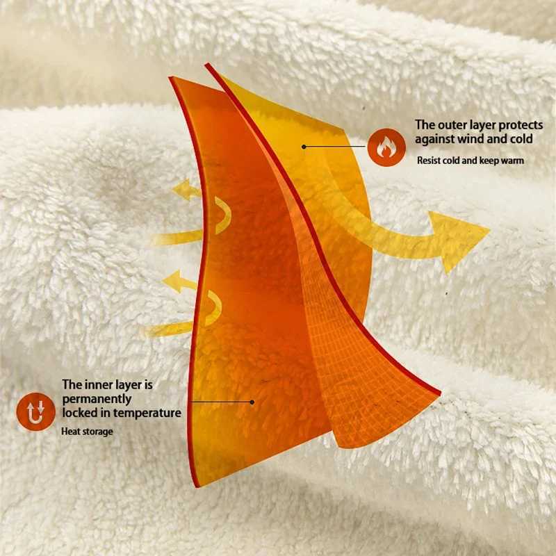 Winter warm thick wool jacket mens fashionable casual jacket mens autumn brand jacket outdoor classic swing arm jacket Lambswool W241024