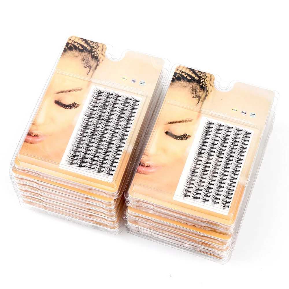 LTWEGO Hoting 5-Row Personal Eyelash Extension Natural Artificial Mink Eyelash Personal Cluster Eyelash Extension Creating CiliaW241024