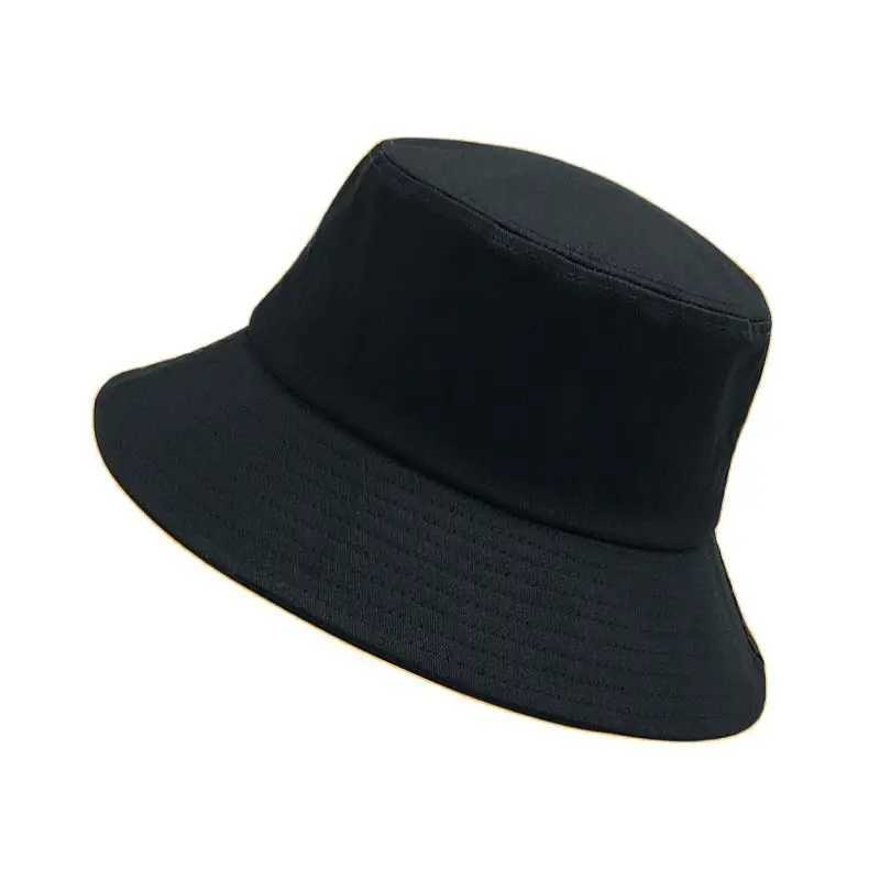 54-57cm 57-60cm 60-63cm Small Size Bucket Hat for Ladies Beach Cotton Plain Panama Hats Big Bone Man Plus Size Fishing Sun CapX241025