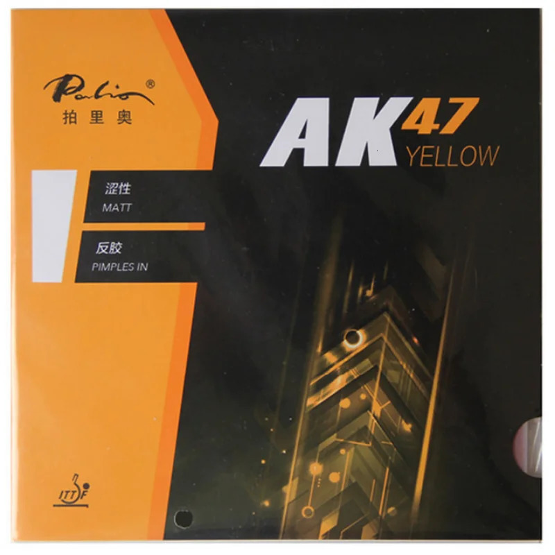 Original PALIO AK47 Table Tennis Rubber Loop Offensive RED BLUE YELLOW AK 47 Spin Attack Ping Pong Sponge 241115