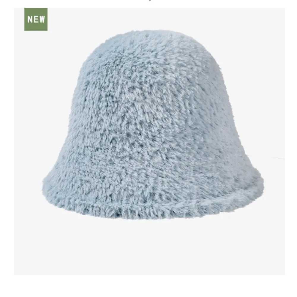 Hat Winter Thickened Plush Bucket Cap Women Outdoor Windproof Warm Ear Protection Basin Caps Solid Color Knitted Fisherman HatsX241025