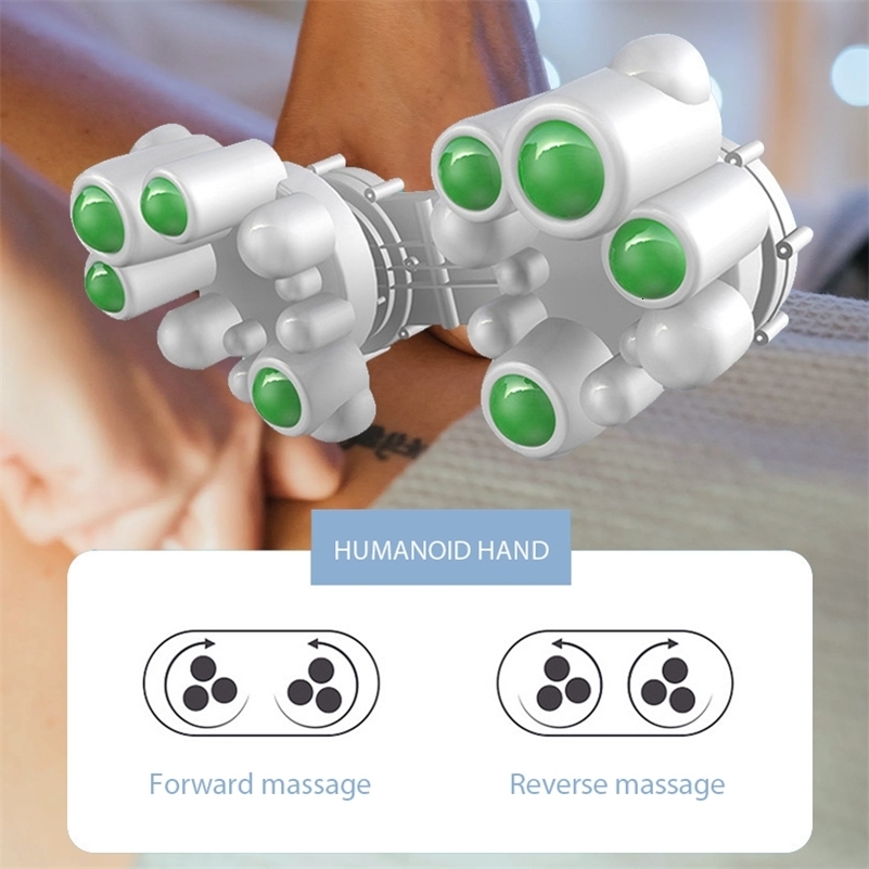 Cervical Neck Massage Pillow Waist Deep Tissue Kneading Electric Vibration Heated Pink and Blue y241024