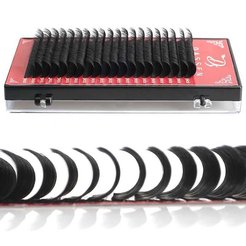 20 Row Eyelash Extension Matte Professional Soft Natural Makeup Advanced False Eyelash Extension Artificial RollW241024