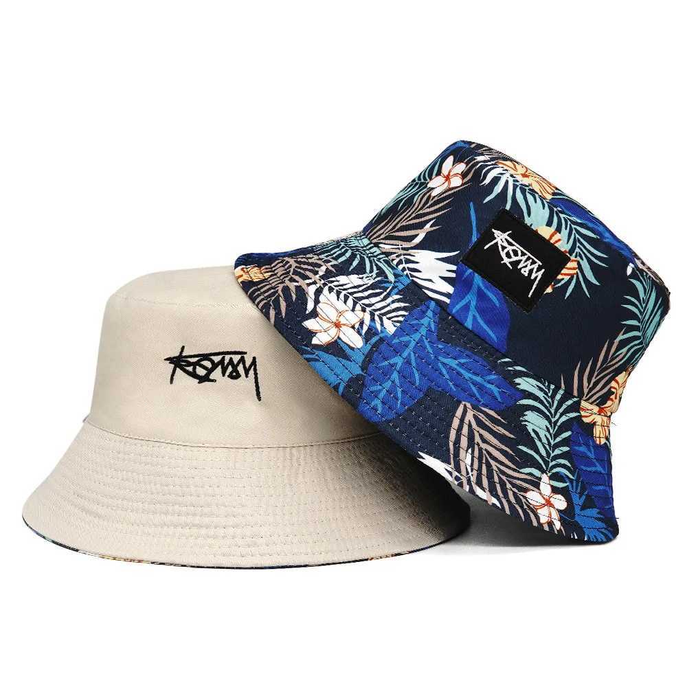 Big Brim Fishermans Hat Reversible Hoi Yi Korean Spring/Summer Mens Wear Street Womens Wear Panama Bob Hip Hop Bucket C W241024