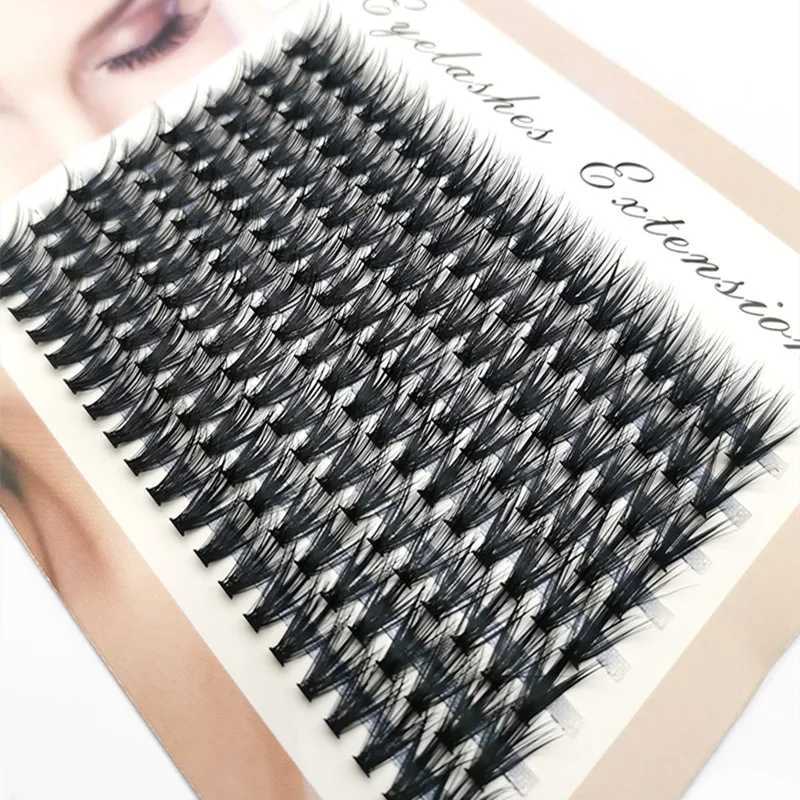 160/100/60Pcs Cluster Professional Make Up Individual Eyelashes Grafting False Eyelashes Lash Extension Individual Eyelash NewW241024