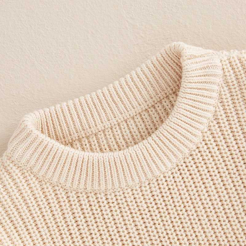 MISOWMNJOY Flower Knitted Womens Sweater Winter and Autumn Casual Clothing Cute and Warm Long Sleeve Pullover Top Baby Knitted W241025