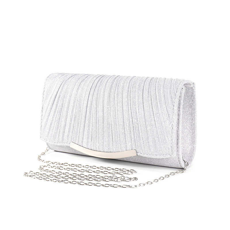 CMM New Womens Dinner Bag Solid Color Flap Wedding Bag Dress Chain Bag Womens Dinner Banquet Bag