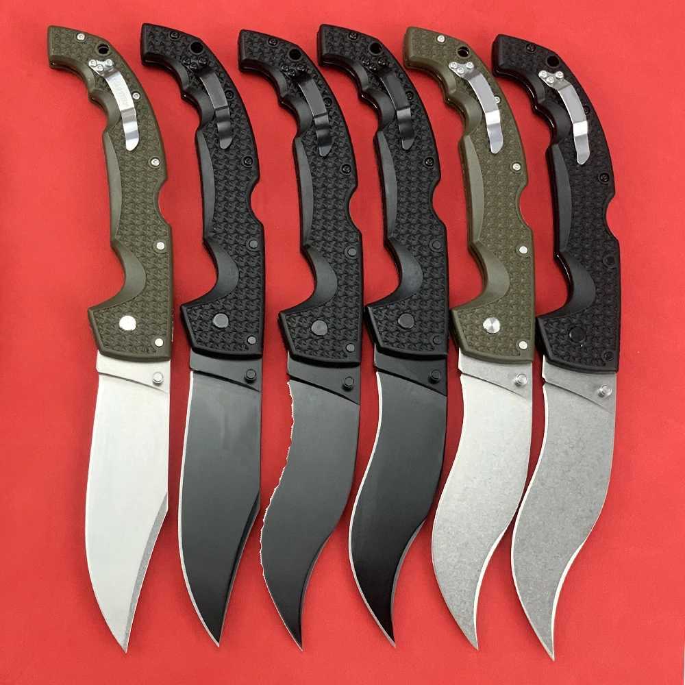 Cold 12.26-inch Traveler Folding Knife 8Cr13Mov Steel Blade Outdoor Military Combat Knife Professional Hunting Knife EDC Tool X241024