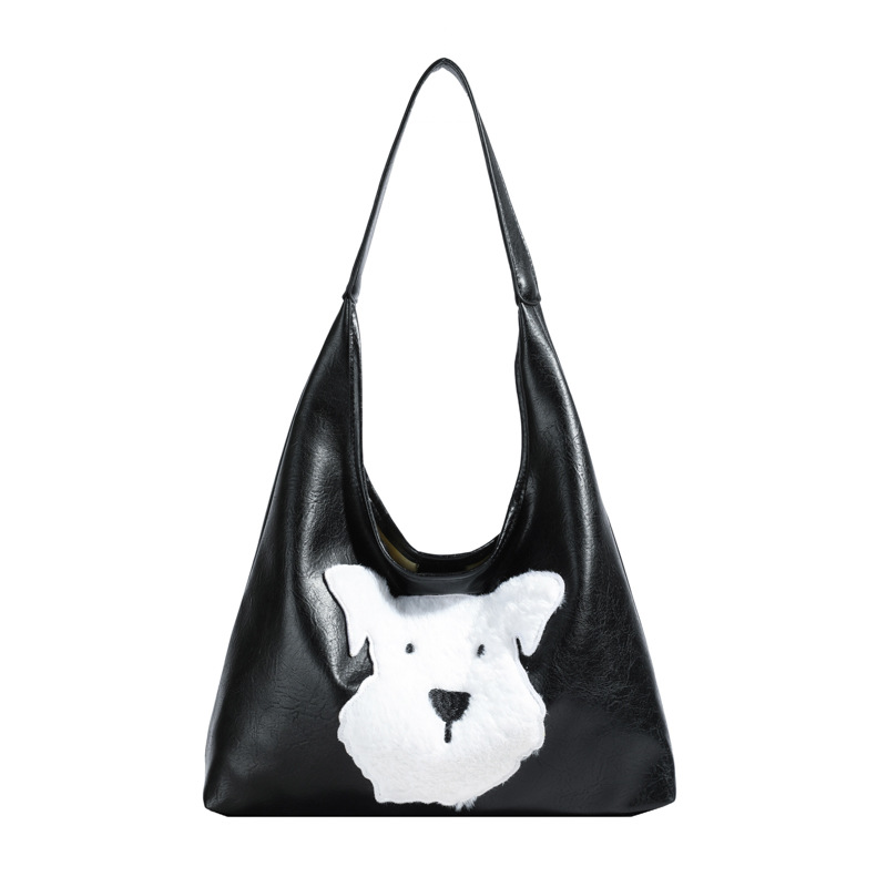 2025 Designer 2024 New Popular 3 Sausage Dog Autumn/Winter Shoulder Large Capacity Commuter Tote Bag for Women