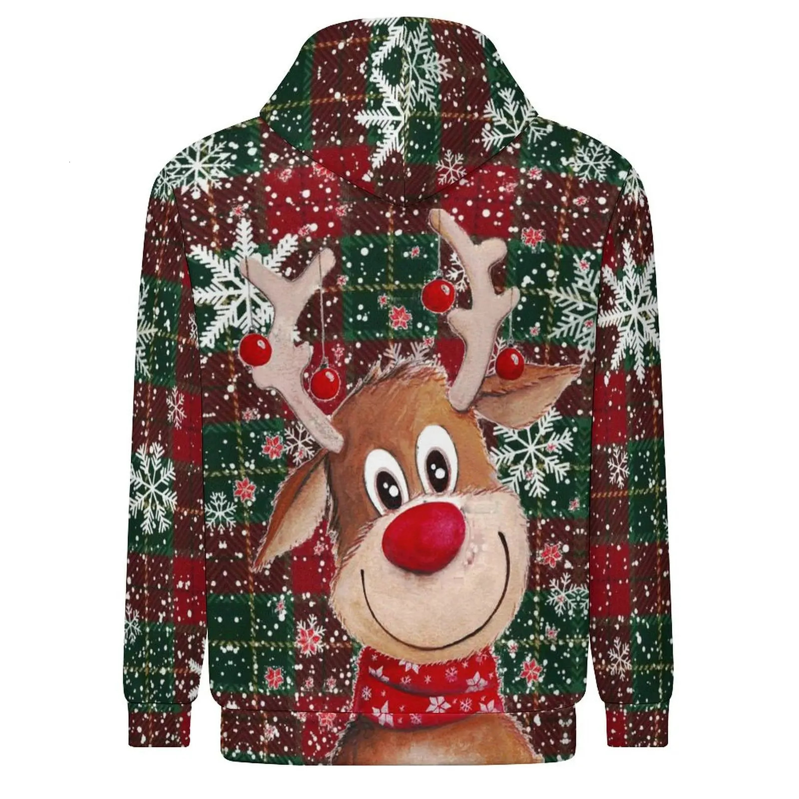 Christmas Santa Claus Hoodies 3D Print Elk Gifts Sweatshirt Men women Unisex Hooded kids Fashion Oversized 241025