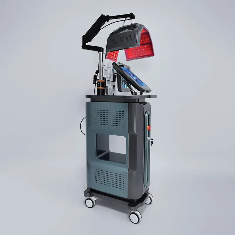 Red Light Therapy Laser Hair Growth Machine Diode Bald Hair Growth Machine 262 led Light Ozone therapy