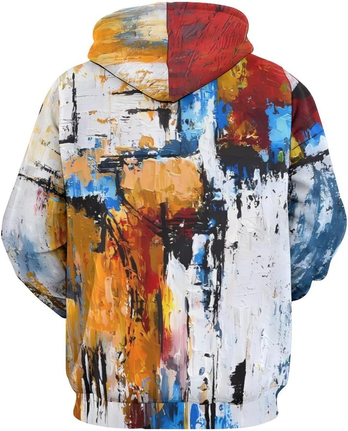 Hoodie for Mens 3D Prints Unisex Graphic Hoodies For Men Realistic Digital Print Pullover Fashionable and Warm