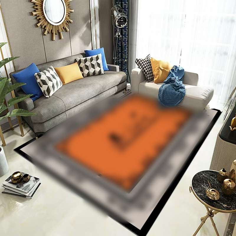 Fashion designer carpet Living Room Bedroom Mens Shoe wall Trend Bed side mattress Modern carpet mat M260207