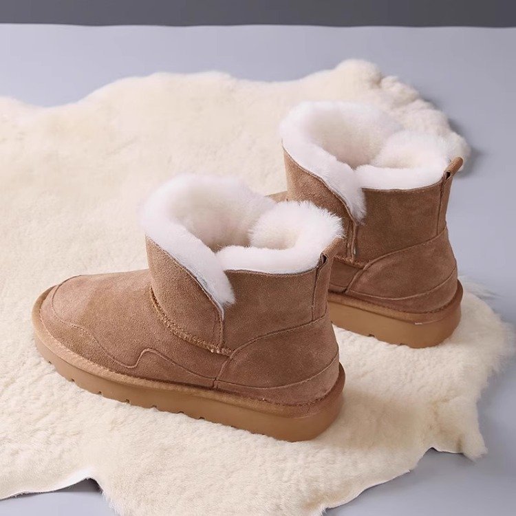 Snow 2024: Cozy Fleece-ed, Non-Slip Winter Boots for Men and Women 41fe