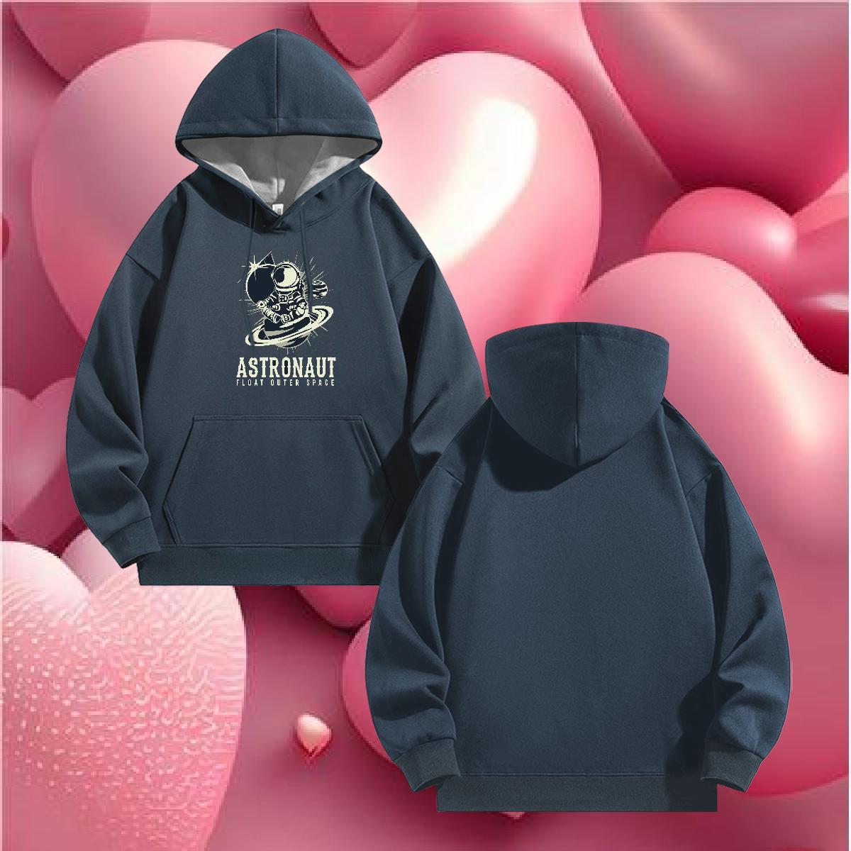 DIY Mens Hoodie Y2K Free Shipping Men Tops Hoodie Hooded Collar Long Sleeves Anime Oversized US Size Pullover Hoodie Velvet Thick