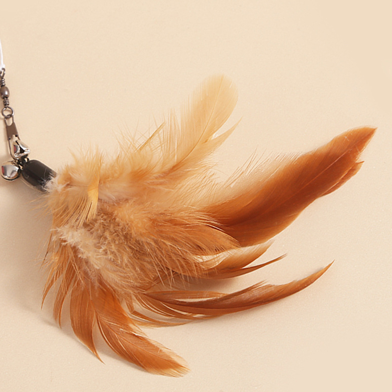 Feather Replacement Teaser Wholesale Pet Toys Fishing Reel Wheel Cat Interactive Training Telescopic Pole Cross Border Fishing Rods