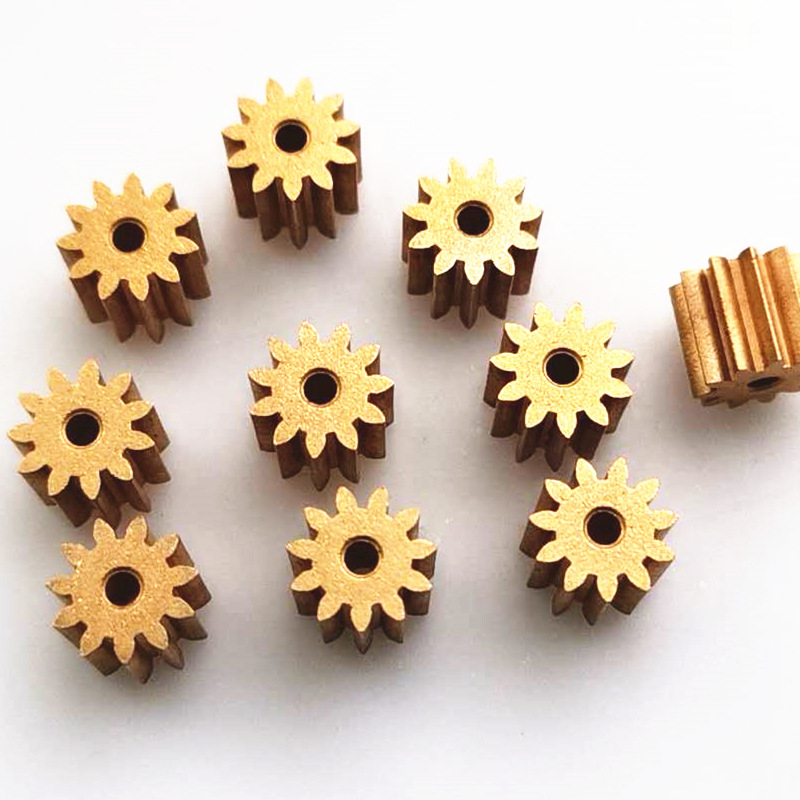 Copper gear 0.7 mold 11 tooth inner hole 2.3 precision micro cylindrical spur gear powder metallurgy process