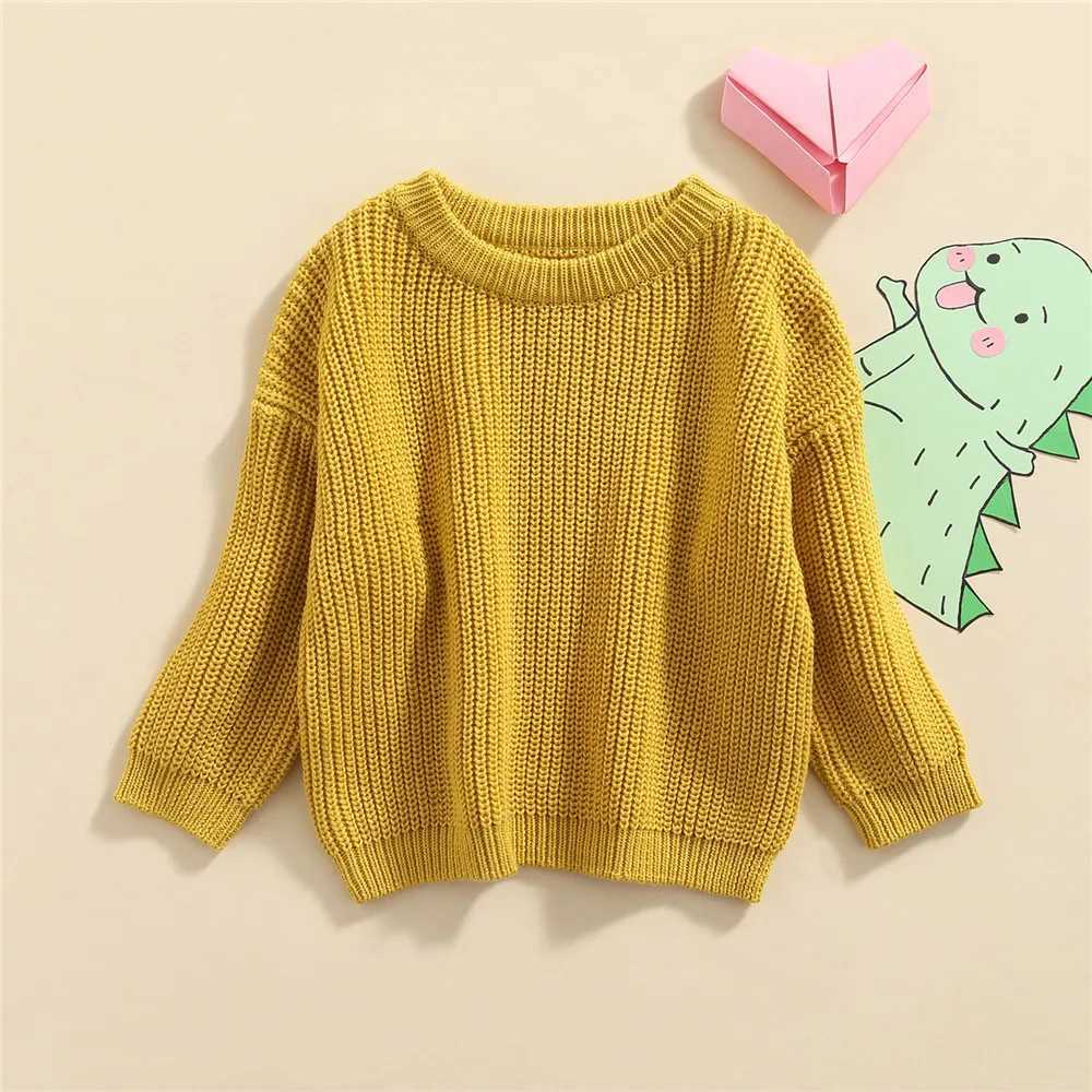 15 colors autumn childrens knitted sweater 0-5Y newborn boys and girls candy color zipper casual cotton baby sweater clothing W241025
