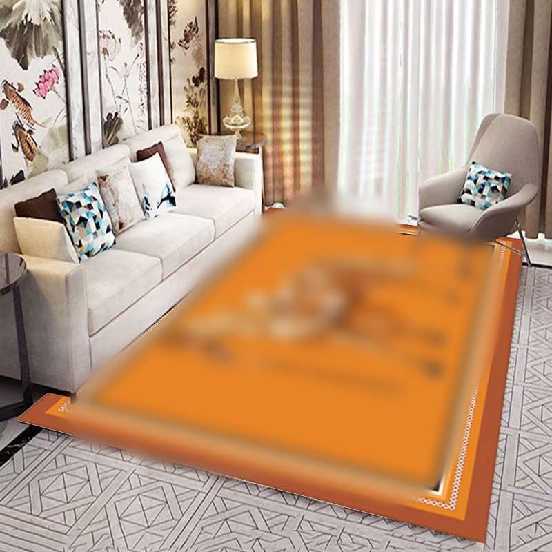 Fashion designer carpet Living Room Bedroom Mens Shoe wall Trend Bed side mattress Modern carpet mat M260207