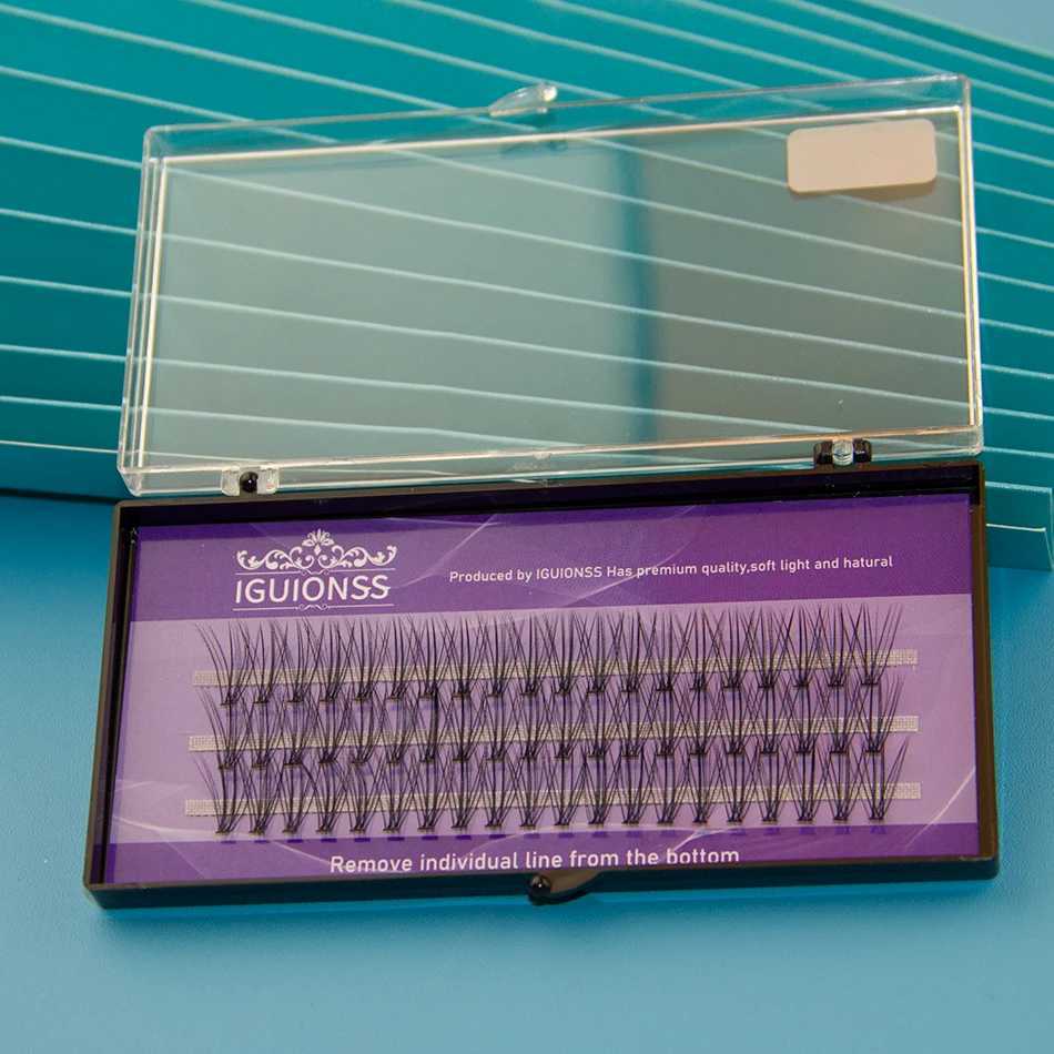 IGUIONS 10D 20D Super Cluster Eyelash Extension Natural Mink Eyelash Bunche Cilias Personal Eyelash Makeup Cilias RollW241024