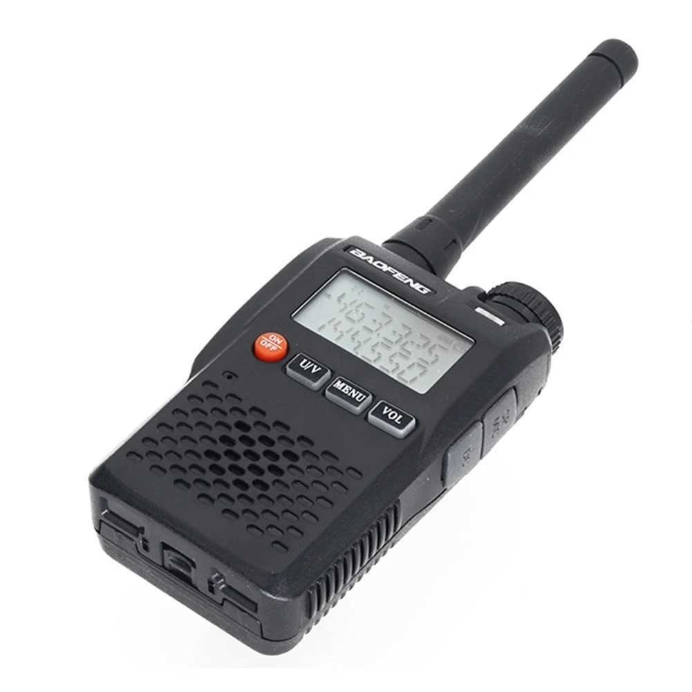 Interphone Baofeng UV-3R Mini Portable FM Radio 136-174MHz 400-470MHz Pocket Walkie Talkie Dual Display Ham FM Transceiver 99 Channel VOX Z241025