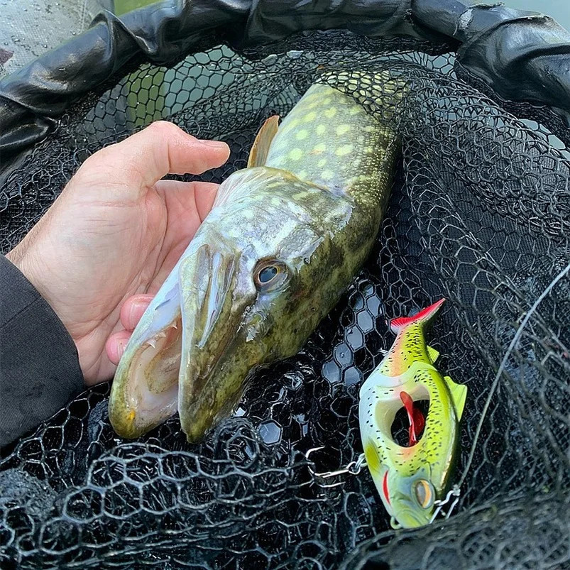 QQNAL 23g 11m Fishing Lure Bait Sinking Propeller Jointed Swimbait Artificial Jerkbait Crankbait Hard Ascesorios Pesca 241024