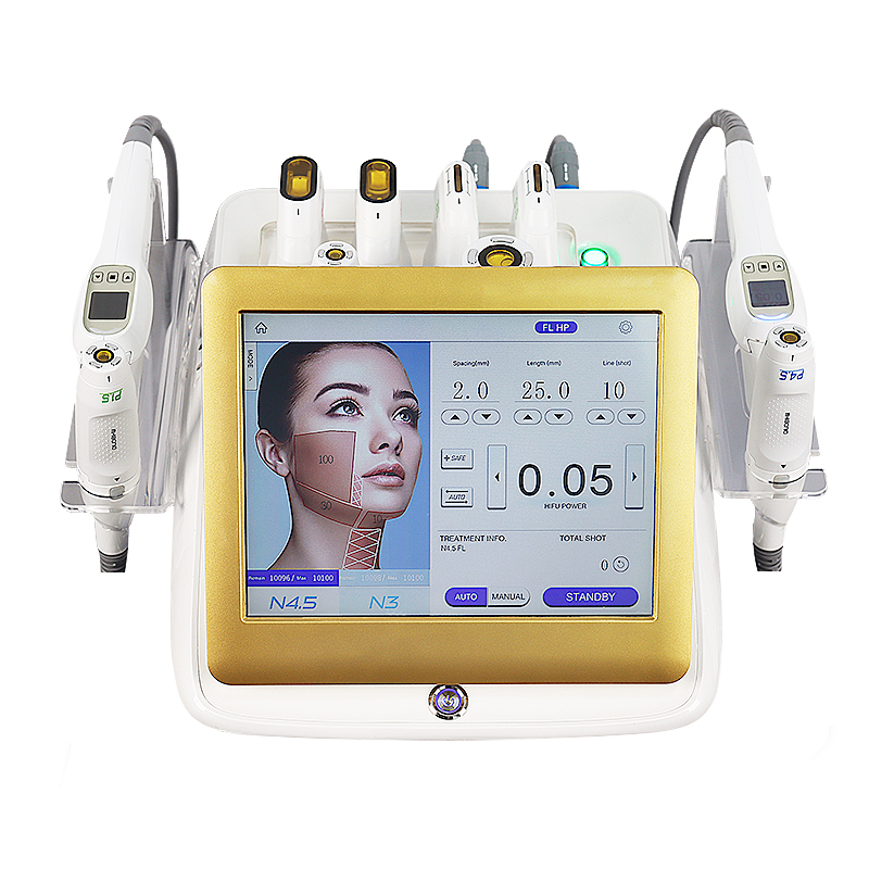 CE Approved Skin Rejuvenation Facial Liftting Ultrasonic Beauty Treatment Non-invasive Body Shaping Slimming Focused Ultrasound Machine with 10 Cartri