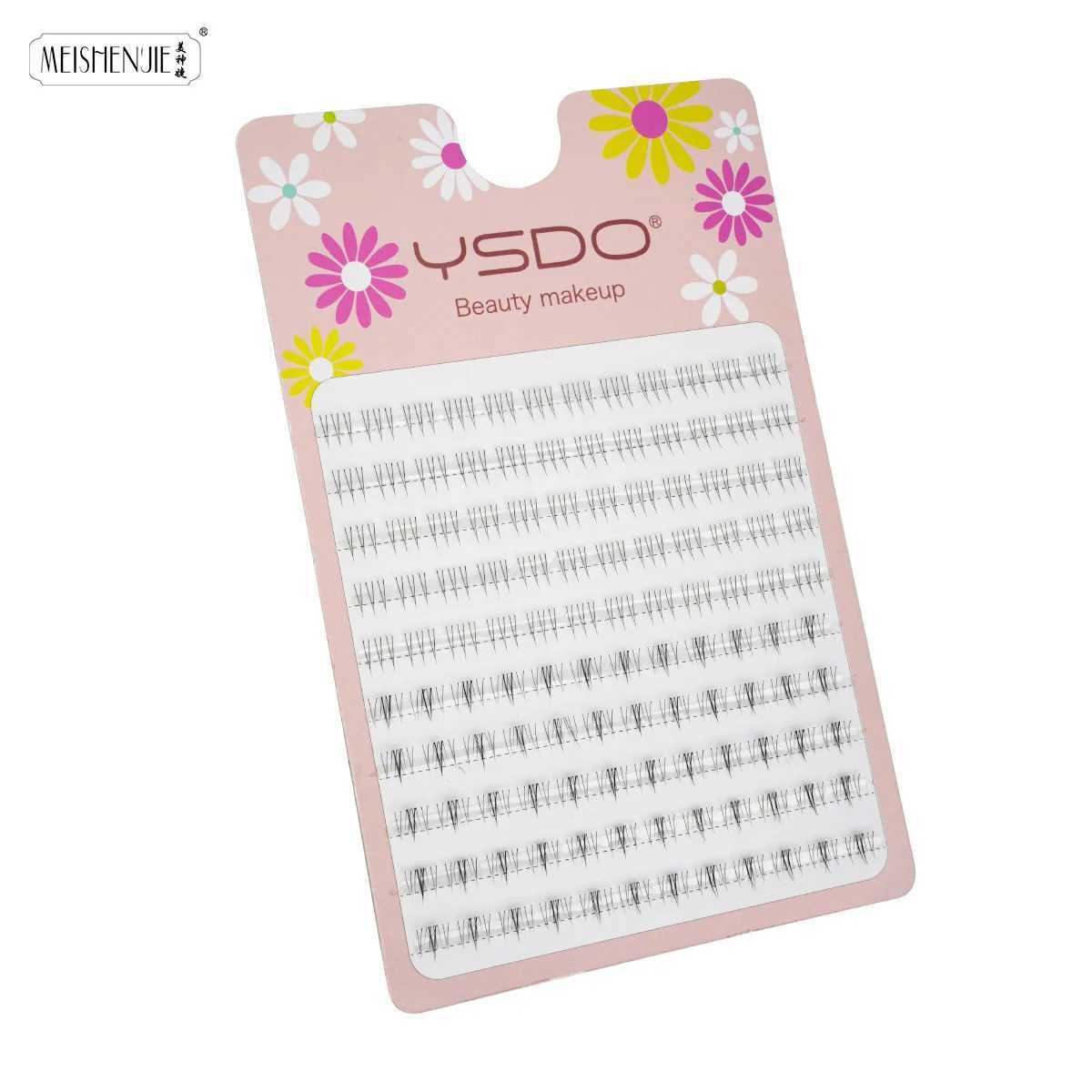 New 10 row personal eyelash natural appearance DIY cluster eyelash reusable extended comic eyelash makeup tool artificial Cils maquillajeW241024