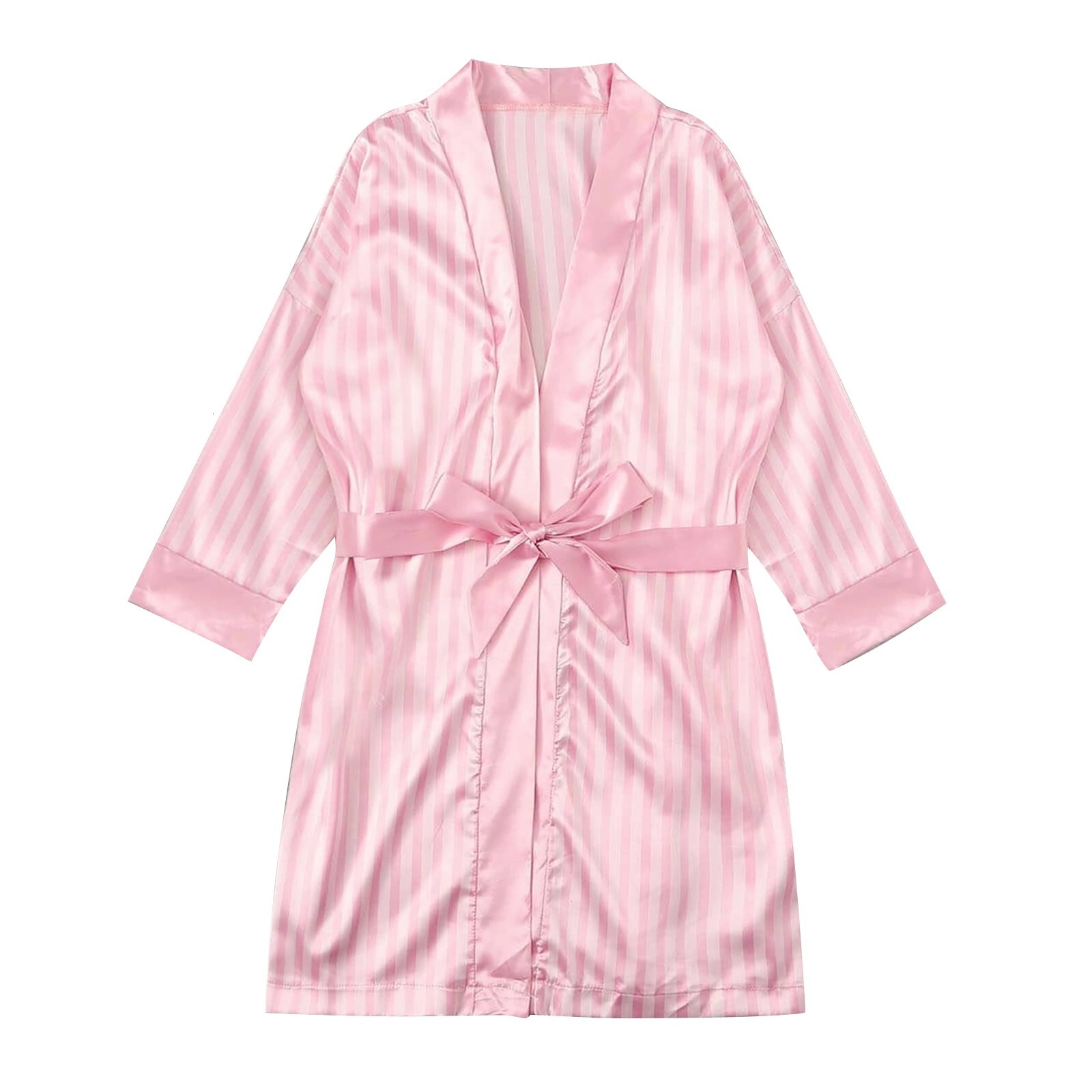 2025 New Designer Sexy Satin fashion Pamas Robe Silk Underwear Women s Pajama Robe Open Cup gerie Japanese Pajama Clothing