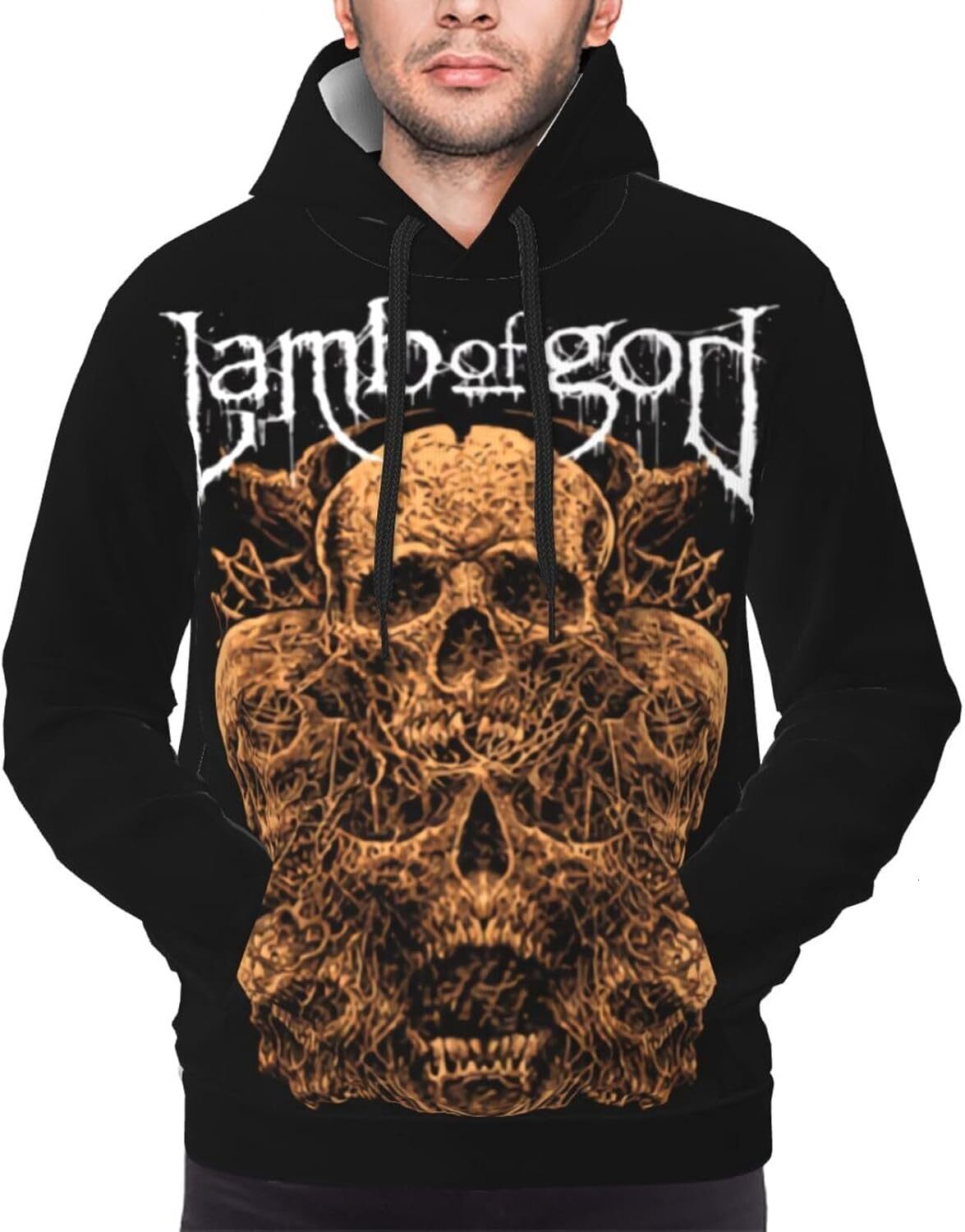 Hoodie for Mens Womens Mens Hoodie 3D Print Pullover Hooded Sweatshirt Front Pocket Shirt Black Graphic Hoodies sweatshirt Pullover Long Sleeve Make-b